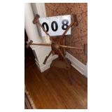 antique primitive wooden yarn winder or skein