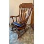 Wooden rocking chair