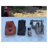 Trailer Coupler Lock, Hitch Ball & Wheel Chocks