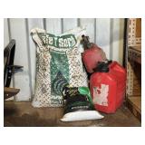 Snow Melt, Gas Cans & Oil Absorbent
