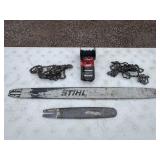 Chainsaw Bars & Assorted Chains