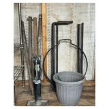 Trailer Jack, Metal Bars & Stakes