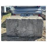 Stackable Concrete Barrier Block