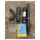 Blower Tubes, Rain Slicker & Face Shields