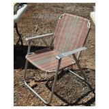 Vintage Aluminum Lawn Chair