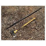 Wrecking Bar & Axe