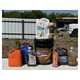 Hydraulic Fluid, Engine Oil & Brake Fluid