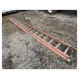 Werner 40 Ft Fiberglass Extension Ladder