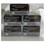5 Boxes, Sig Sauer Elite Performance 9mm Ammo