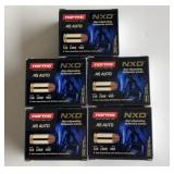 5 Boxes Norma .45 Ammo