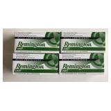 4 Boxes Remington Rifle Cartridges