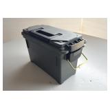 Plastic Ammo Can filled with 12 Ga Ammo