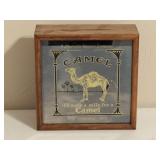 Wood Mirrored Camel Cigar/Cigarette Box