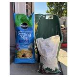 Potting Mix, Garden Cart & Lawn Food
