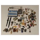 Arrowheads, Pins, Watches, Trinkets & Miniatures