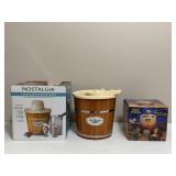 Nostalgia Ice Cream Maker & Smores Kit