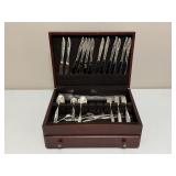 Silverplate Roger Bros Magic Rose Flatware