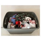 Christmas Decor with Storage Tote