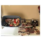 Christmas Decor with Storage Tote