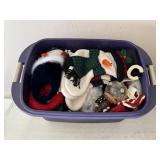 Christmas Decor with Storage Tote