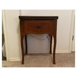 Sewing Cabinet with Sewing Machine