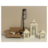 Lanterns, Mini Shepherds Hooks & Votives