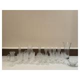 Etched Glassware Set