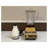OXO Chopper & Vintage Sunbeam Blender