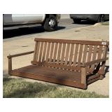 Wood Porch Swing