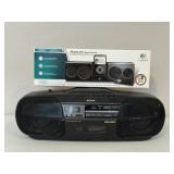Sony CD & Cassette Player & iPod Speakers