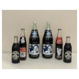 Vintage Commemorative Coke & Dr. Pepper Bottles