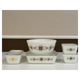 Vintage Town & Country Pyrex Dishes