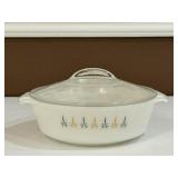 Vintage Fire King Casserole Dish