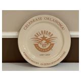 Frankoma Oklahoma Centennial Plate