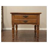 Wood Side Table