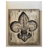 Fleur-De-Lis Wall Decor