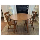 Maple Wood Table & Chairs