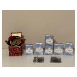 Boyds Bears Lil Wings, Brooches & Music Box
