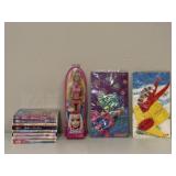 Barbie Doll, DVDs & Clothes