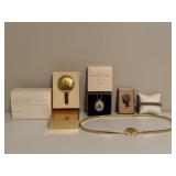 Vintage Locket, Compacts, Belt & Bracelet