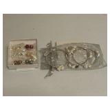 Pearl Bracelets & Earrings
