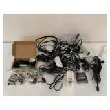 Batteries, Power Strip & Assorted Cables