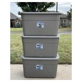 Storage Totes with Lids