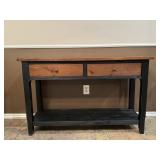 Wood Console Table