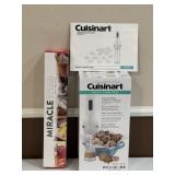 Cuisinart Cookie Press & Miracle Whisk