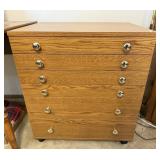 Wooden Sewing Storage Cabinet