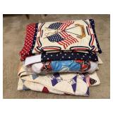 3 Handmade Quilts