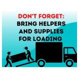 Plan Ahead: Bring Help