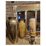 Metal Vases, Candle Holder