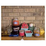 Scented Candles Lot - Various Brands